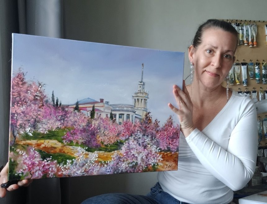 Выставка Т. Прошак  «Дыхание весеннего Крыма»