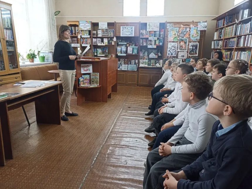 Лекция в библиотеке